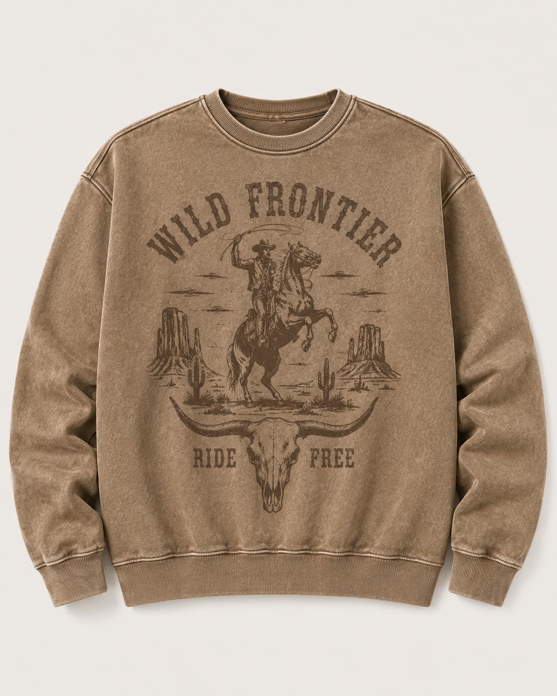 Western Crewneck Sweatshirt