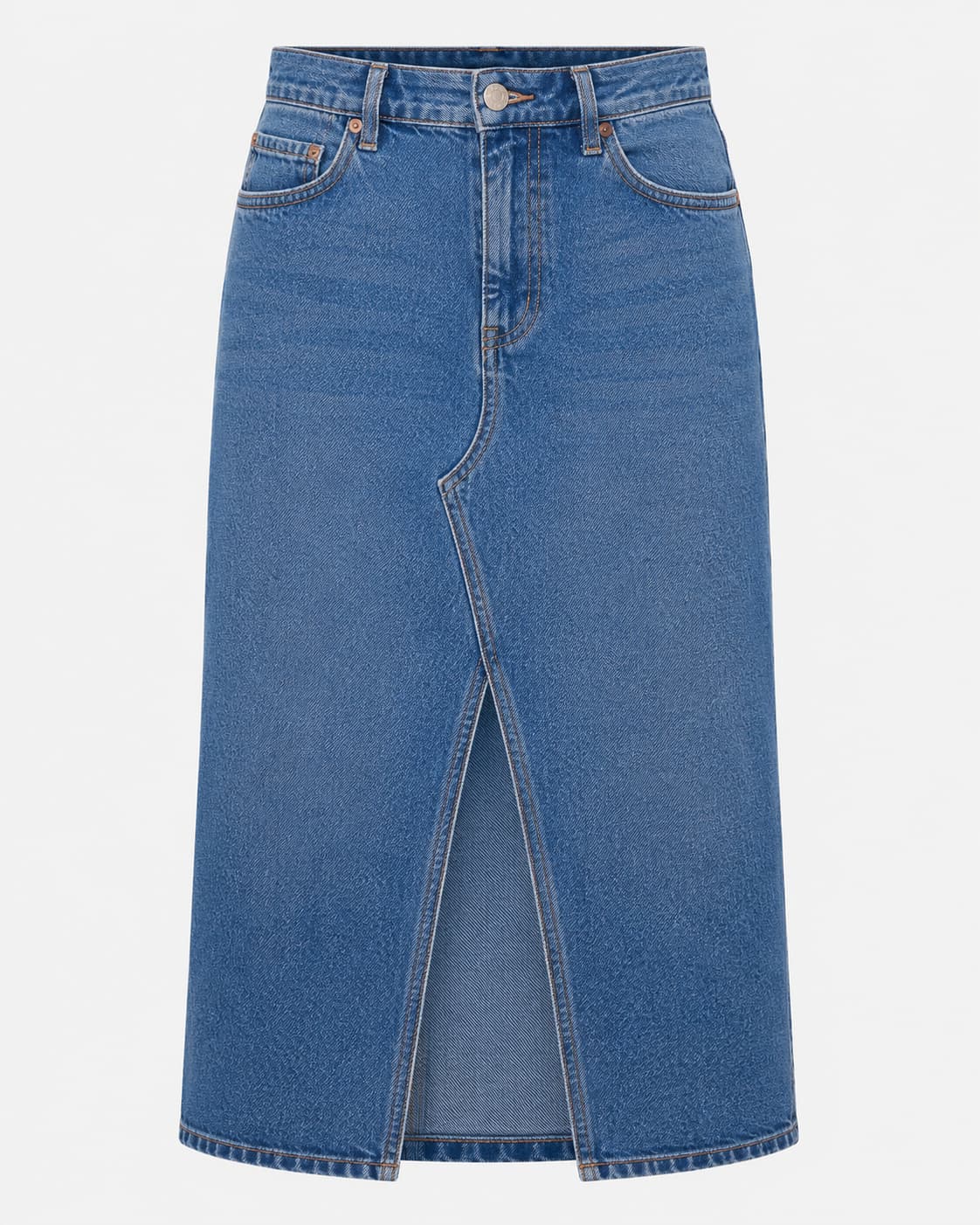 Western Denim Skirt