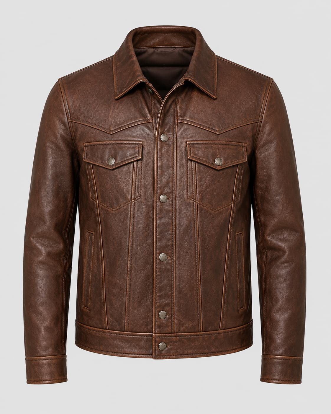 Western Leather Jacket