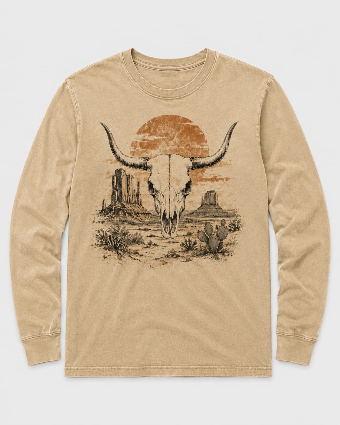 Western Long Sleeve T-Shirt