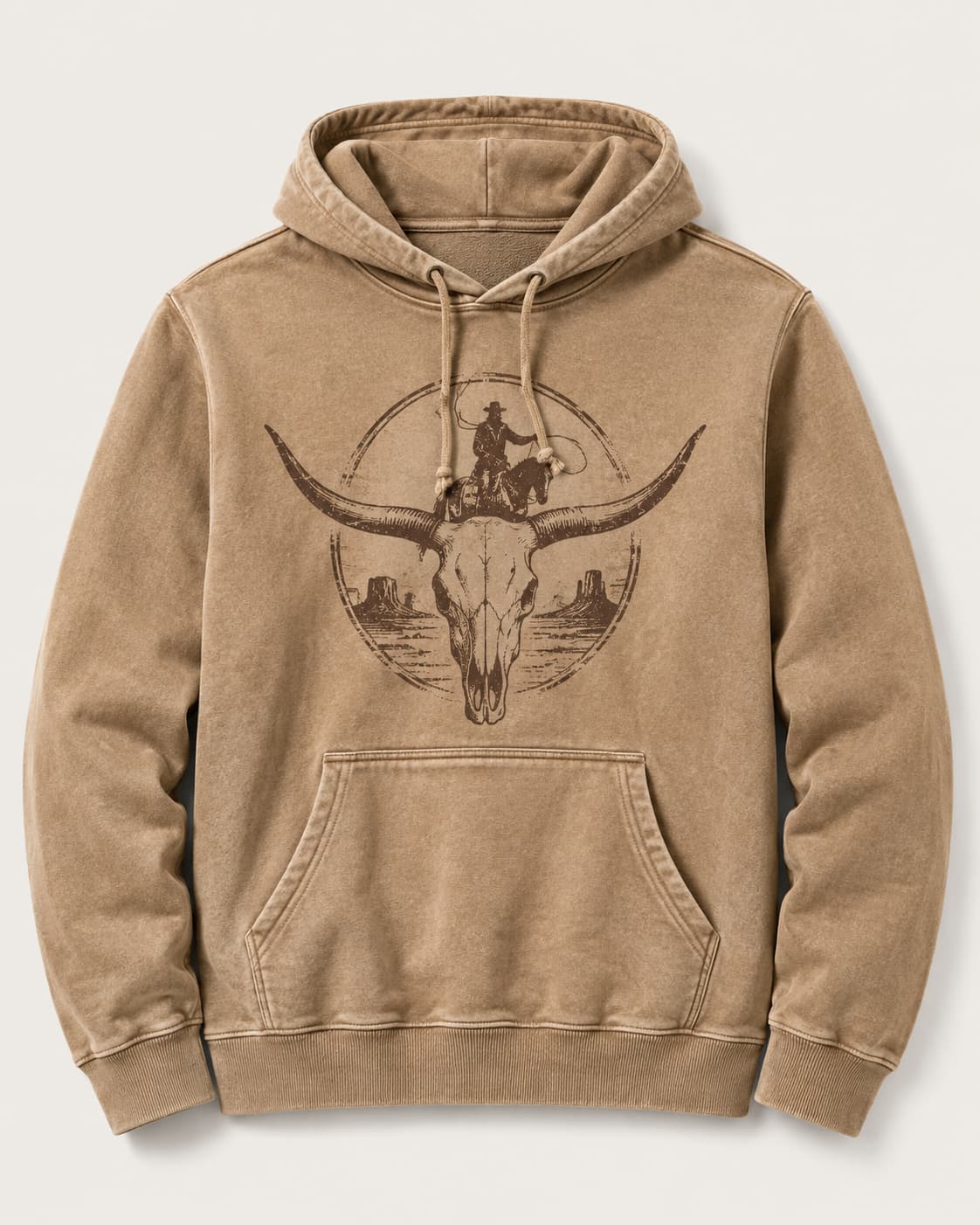 Western Pullover Hoodie